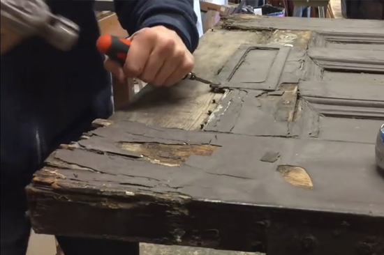 Villa Park-wooden-door-repair